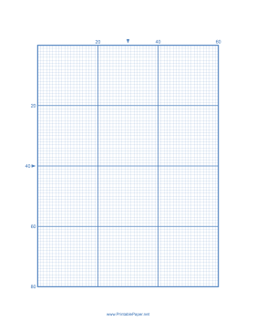 Printable Cross-stitch 20 Lines per Division