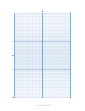 Printable Cross-stitch 28 Lines per Division