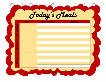 Daily Menu Planner