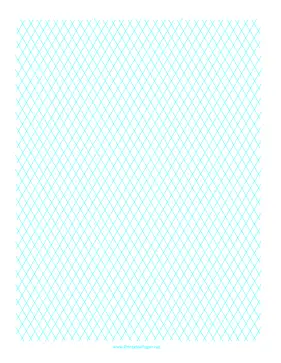 Printable Diamond Graph Paper 1cm