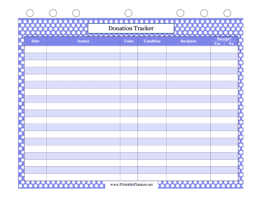 Donation Tracker