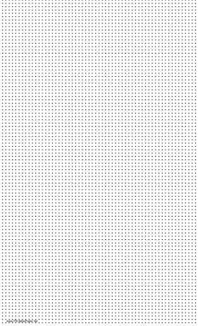 Printable Dot Paper with seven dots per inch spacing on legal-sized paper