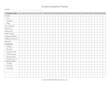 Eczema Symptom Tracker