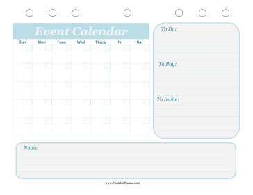 Event Calendar