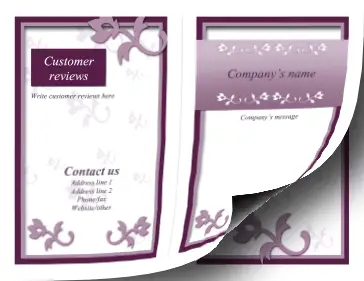 Printable Fancy Brochure-Bifold