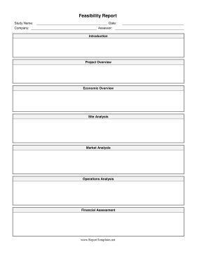 Feasibility Report