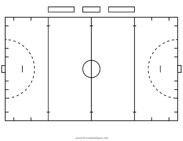 Printable Field Hockey Diagram