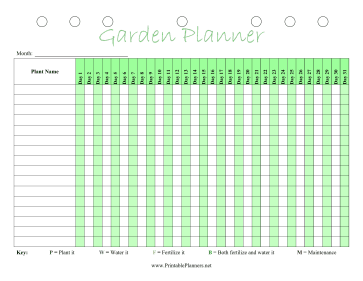 Garden Planner