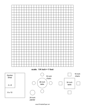 Printable Garden Template