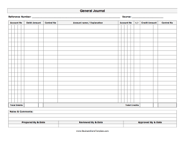 General Journal