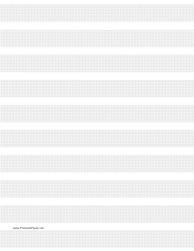 Printable Graph Spacing Paper 1mm