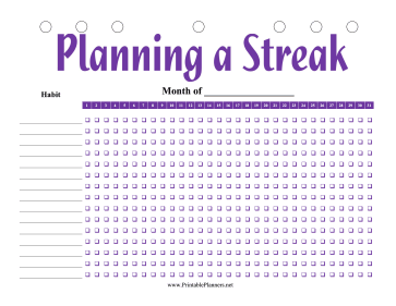 Habit Planner