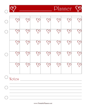 Heart Planner