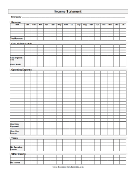 Income Statement