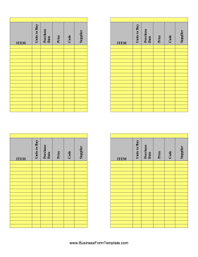 Inventory Management System