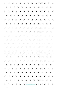 Printable Isometric Dots 2 cm Ledger