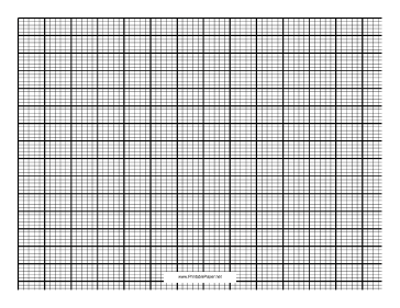 Printable Knitting Graph