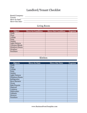 Landlord Checklist