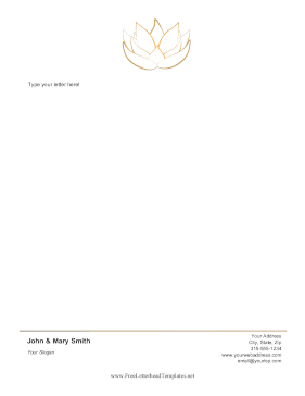 Lotus Letterhead