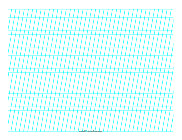 Printable Manuscript Practice Paper - Landscape