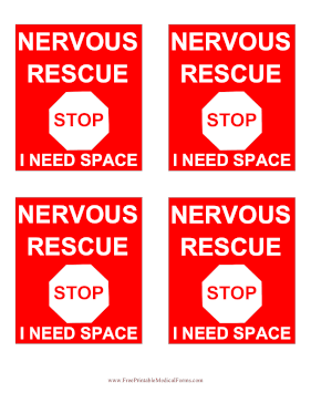 Nervous Rescue Tag Space