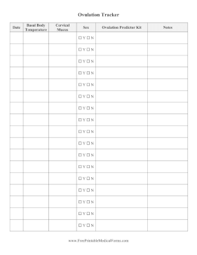 Ovulation Tracker