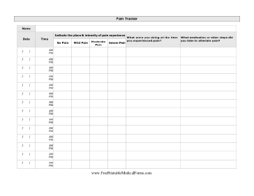 Pain Tracker