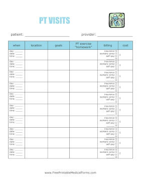 Physical Therapy Tracker