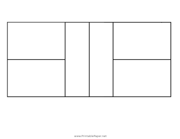 Printable Pickleball Court Diagram