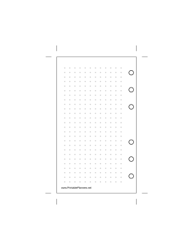 Pocket Dot Grid Left