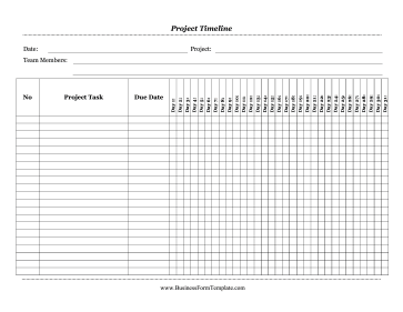 Project Timeline