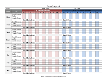 Pump Logbook