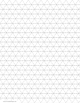 Printable Sashiko Triangles Pattern