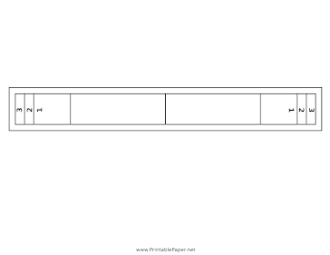 Printable Shuffleboard Table Diagram