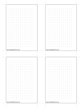 Small Dot Grid Left