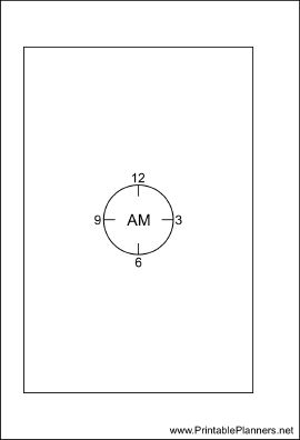 Small Organizer Chronotebook Morning - Left