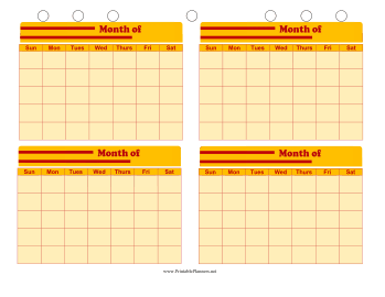 Student Planner — Quarter Calendar