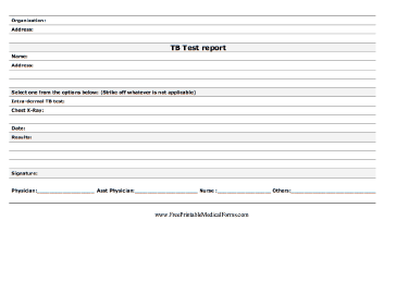 TB Test Report