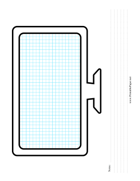 Printable TV Wireframe Grid Notes