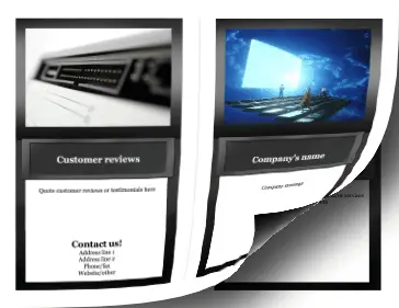 Printable Tech Brochure-Bifold