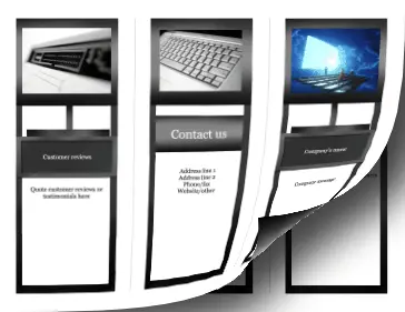 Printable Tech Brochure-Trifold