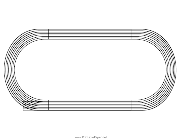 Printable Track Field Diagram