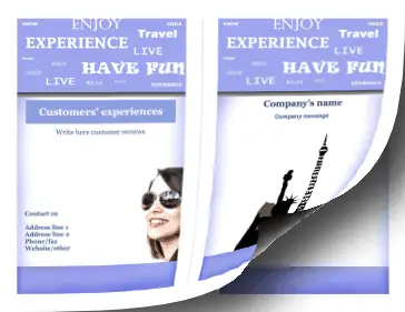 Printable Travel Brochure-Bifold