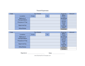 Travel Expenses