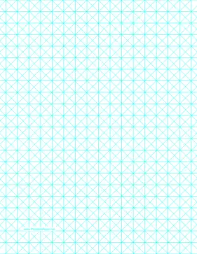 Printable Triangles With Half-Inch Grid