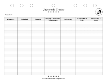 Understudy Tracker