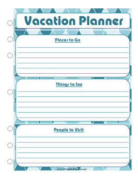 Vacation Planner