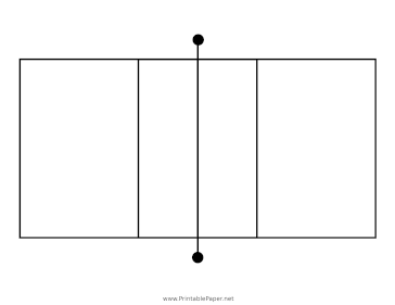 Printable Volleyball Court Diagram