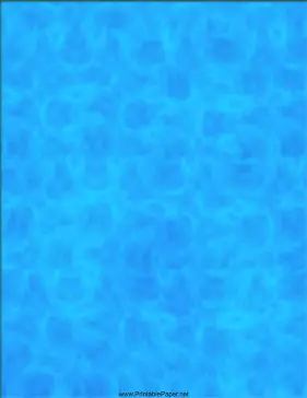 Printable Water Texture