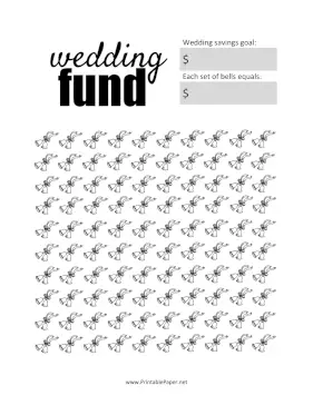 Printable Wedding Fund